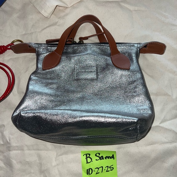 Parker Thatch stardust Silver STARDUST Metallic leather small Charlie - Picture 4 of 6